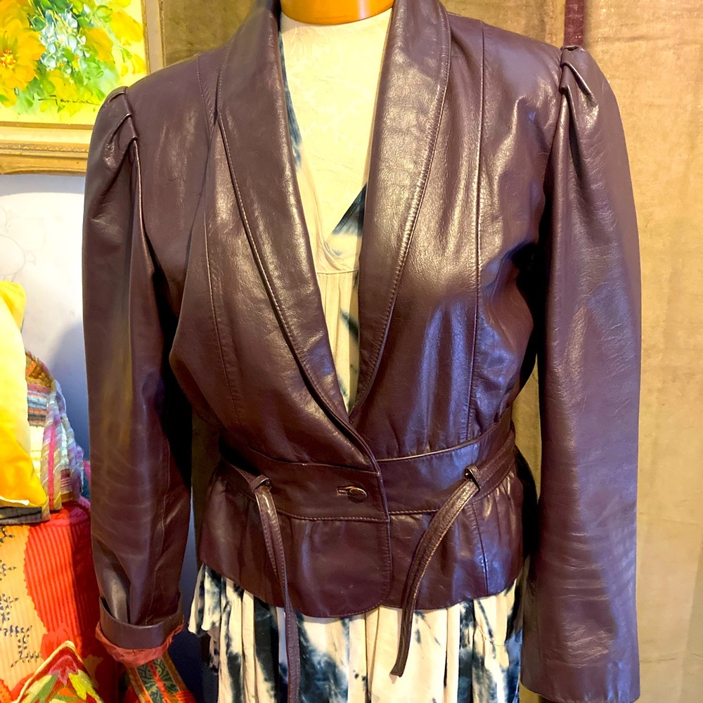 Beautiful vintage leather jacket